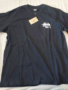 Stussy Tokyo Men's Black Graphic T-Shirt